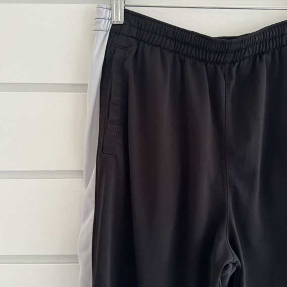 Puma Men’s Black Straight Relaxed Leg Track Pants Joggers Size Medium - Picture 5 of 8